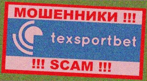Логотип МОШЕННИКА TexSportBet