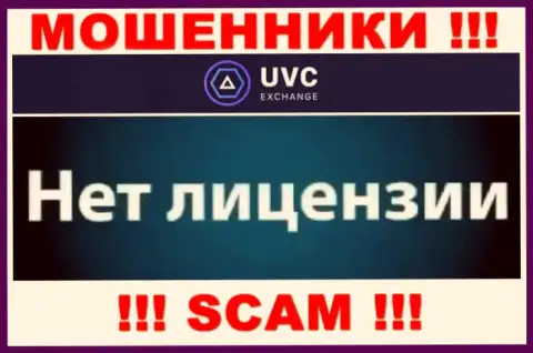 У мошенников UVCExchange на веб-сервисе не указан номер лицензии конторы ! Будьте крайне бдительны