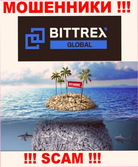 Bermuda Islands - вот здесь, в оффшорной зоне, зарегистрированы ворюги Bittrex Com