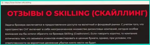 Skilling - компания, сотрудничество с которой доставляет лишь убытки (обзор противозаконных деяний)
