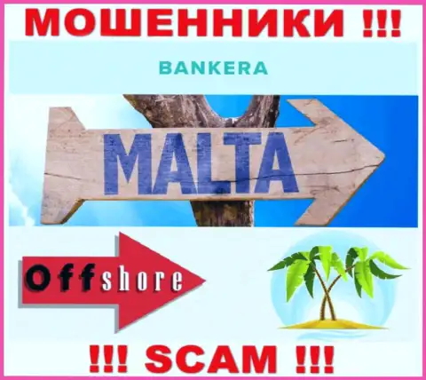 С конторой Банкера слишком рискованно работать, адрес регистрации на территории Malta