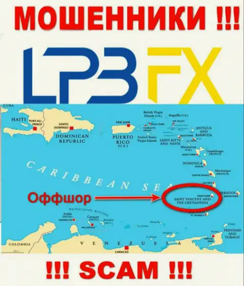 ЛПБ ФИкс свободно оставляют без средств, потому что пустили корни на территории - Saint Vincent and the Grenadines