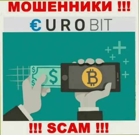 ЕвроБит занимаются облапошиванием наивных клиентов, а Криптовалютный обменник только лишь ширма