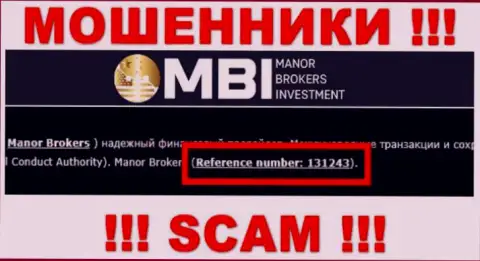 Хоть Manor BrokersInvestment и указывают на интернет-ресурсе лицензию, помните - они все равно МАХИНАТОРЫ !!!