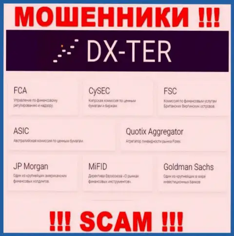 DX Ter и курирующий их незаконные манипуляции орган (FCA), являются мошенниками