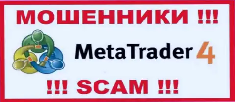 Логотип МОШЕННИКА MetaTrader4