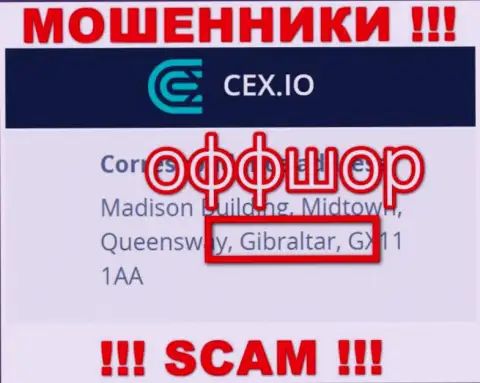 Gibraltar - здесь, в офшорной зоне, зарегистрированы internet мошенники СиИИкс Ио Лтд