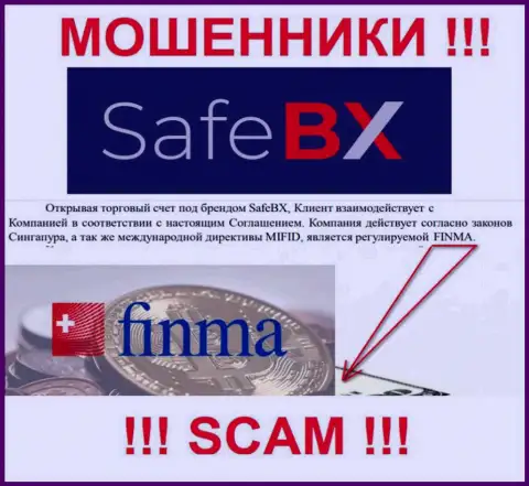 СейфБиИкс и их регулятор: FINMA - это КИДАЛЫ !!!