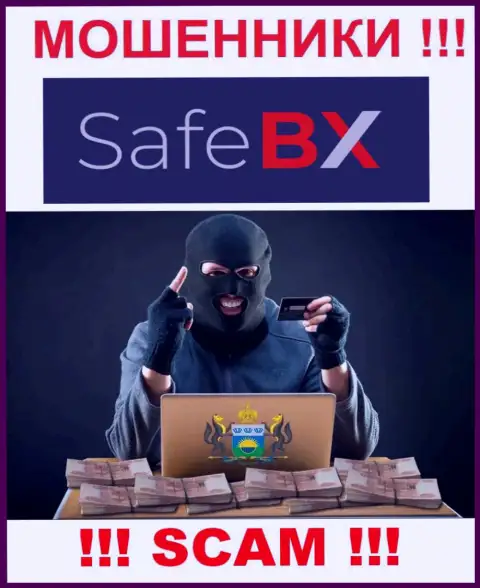 Вас склонили ввести деньги в организацию Safe BX - значит скоро останетесь без всех финансовых вложений