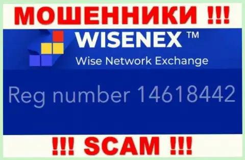 TorsaEst Group OU internet мошенников WisenEx было зарегистрировано под вот этим номером регистрации: 14618442