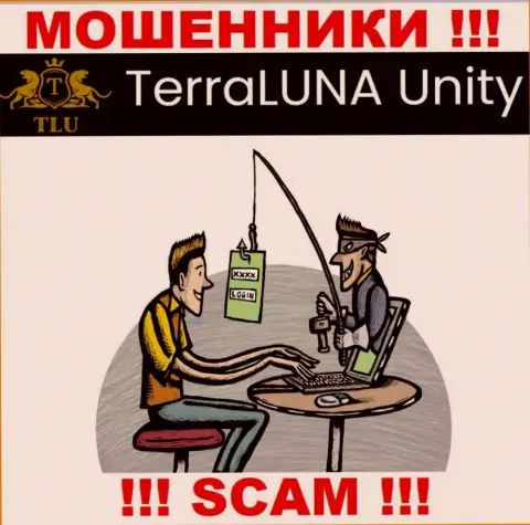 TerraLunaUnity не дадут Вам забрать финансовые средства, а а еще дополнительно налоговый сбор будут требовать