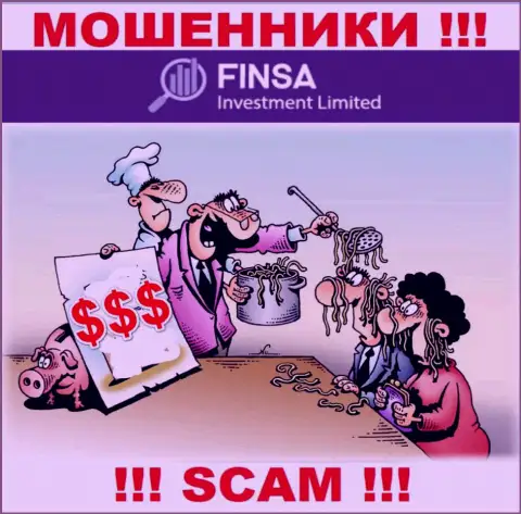БУДЬТЕ ВЕСЬМА ВНИМАТЕЛЬНЫ !!! В компании Finsa Investment Limited обувают клиентов, отказывайтесь работать