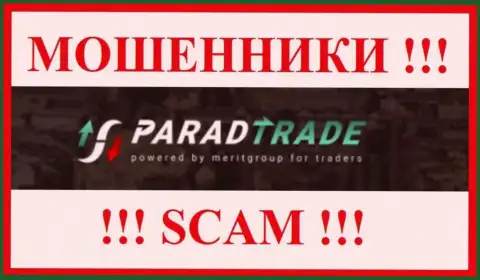 Логотип МОШЕННИКОВ ParadTrade