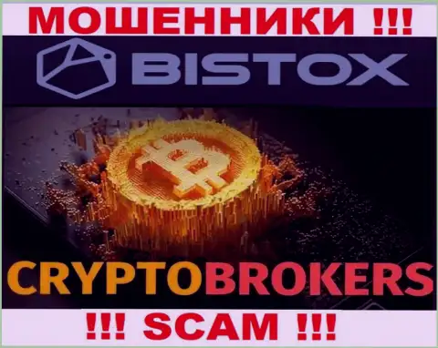 Bistox Holding OU обманывают малоопытных людей, прокручивая делишки в сфере - Crypto trading