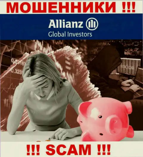 Дилинговая организация Allianz Global Investors LLC безусловно преступно действующая и ничего хорошего от нее ждать не надо