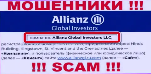 Компания AllianzGlobal Investors находится под управлением компании Allianz Global Investors LLC