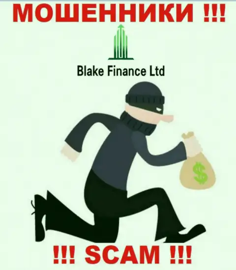 Финансовые средства с дилинговой организацией Blake Finance Вы не приумножите - это ловушка, в которую Вас стремятся поймать