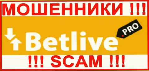 Логотип МОШЕННИКОВ Bet Live