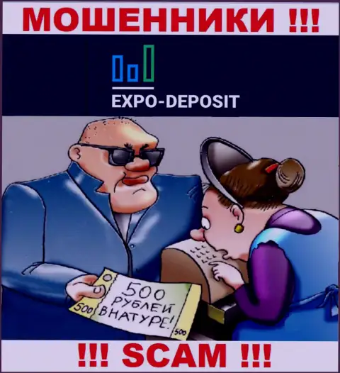 Не стоит верить Expo-Depo, не отправляйте дополнительно деньги