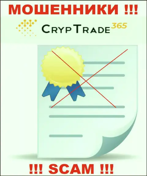 С Cryp Trade 365 не стоит иметь дела, они не имея лицензии, нагло отжимают финансовые средства у клиентов