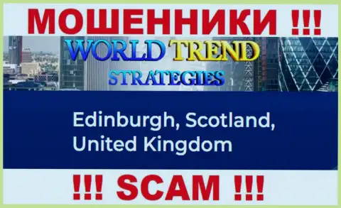 С организацией World Trend Strategies LP крайне рискованно иметь дела, т.к. их юридический адрес в офшоре - Эдинбург, Великобритания