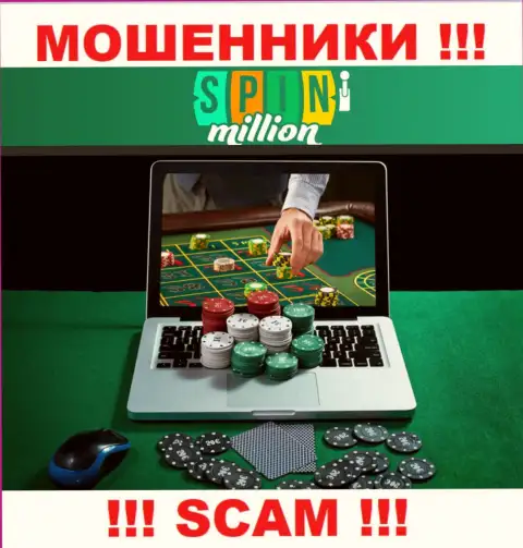 Спин Миллион обманывают клиентов, действуя в направлении - Internet казино