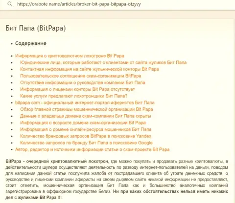 Детальный обзор противозаконных деяний BitPapa, реальные отзывы клиентов и факты разводилова