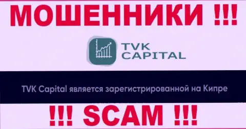 TVK Capital специально пустили корни в офшоре на территории Cyprus - это МАХИНАТОРЫ !!!